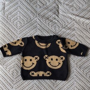 HUX Baby Smiley Bear Sweater
